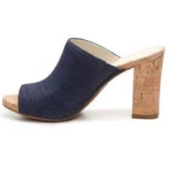 ANNE KLEIN “Tillie” Peep Toe Mule Size 9.5 - Picture 2 of 8